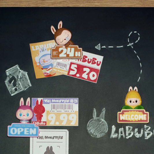 THE MONSTERS Wacky Mart Series Fridge Magnets - Nam Châm Gắn Tủ Lạnh Blind Box - POP MART