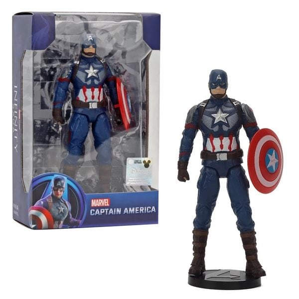 Mô hình Marvel - Captain America (4 Inch) 1919 - ZD Toys - ZM47