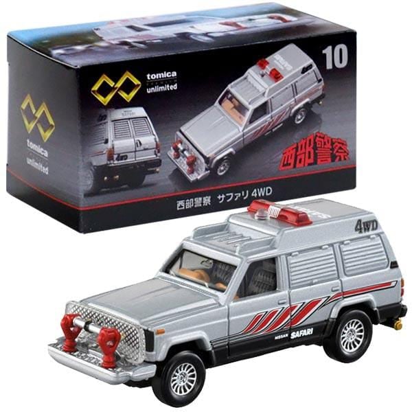 Tomica Unlimited No. 10 Western Police Safari 4WD