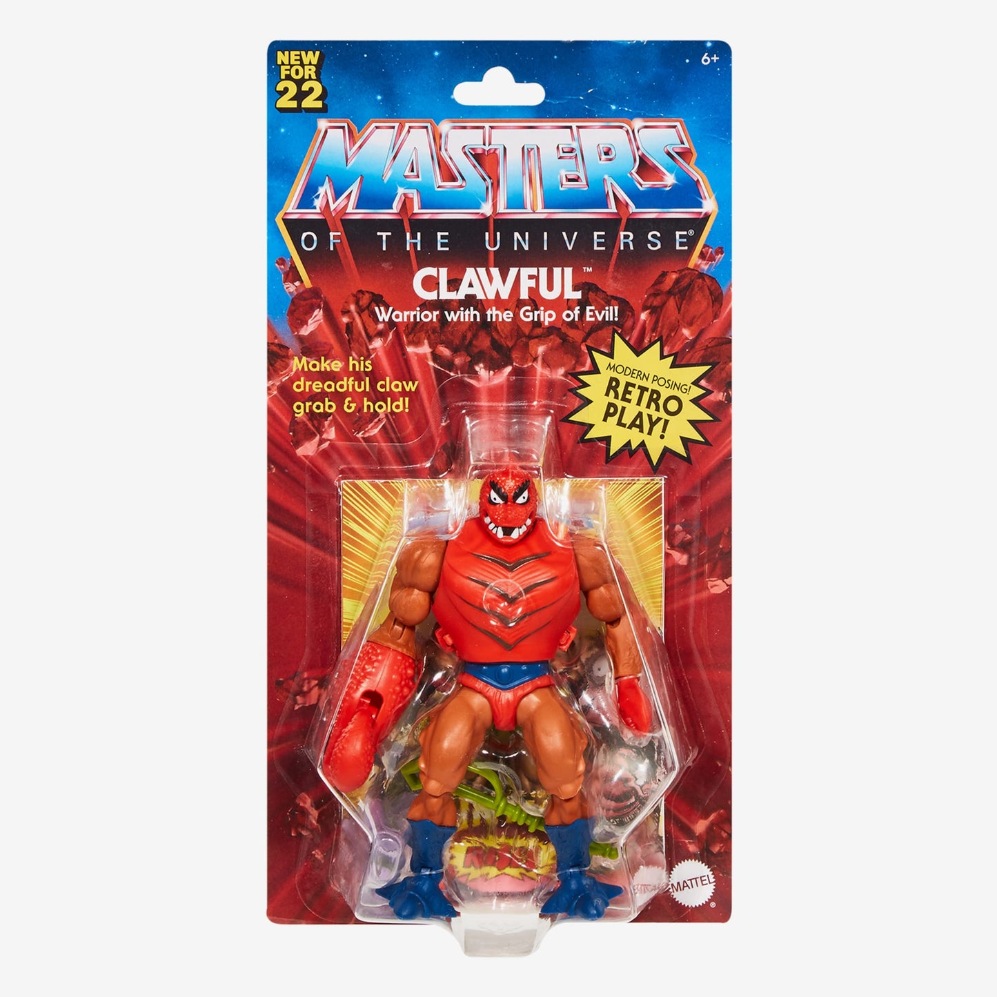 Masters of the Universe Origins Clawful Collector Action Figure - Mô hình nhân vật sưu tầm chính hãng Mattel (HDT02) Mattel -