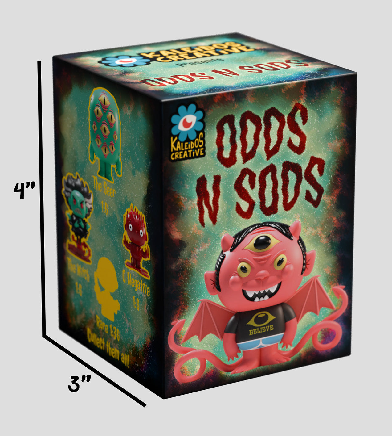Kaleidos Creative - Odds N Sods S1 | Mô hình Blind Box Art Toy Sưu tầm - Góc nhìn khác 3