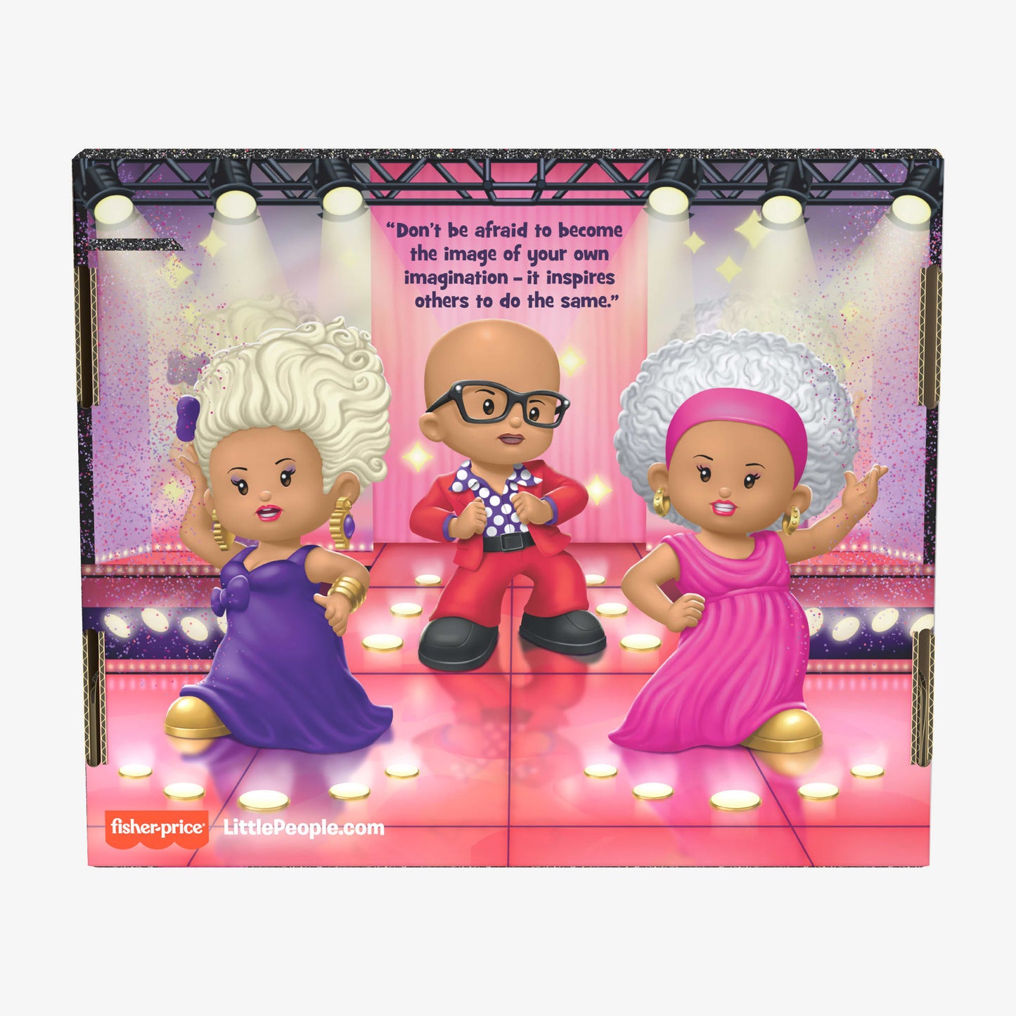 Little People Collector Rupaul Special Edition Figure Set - Bộ Mô Hình Sưu Tầm RuPaul - Fisher-Price Mattel - Figure Set