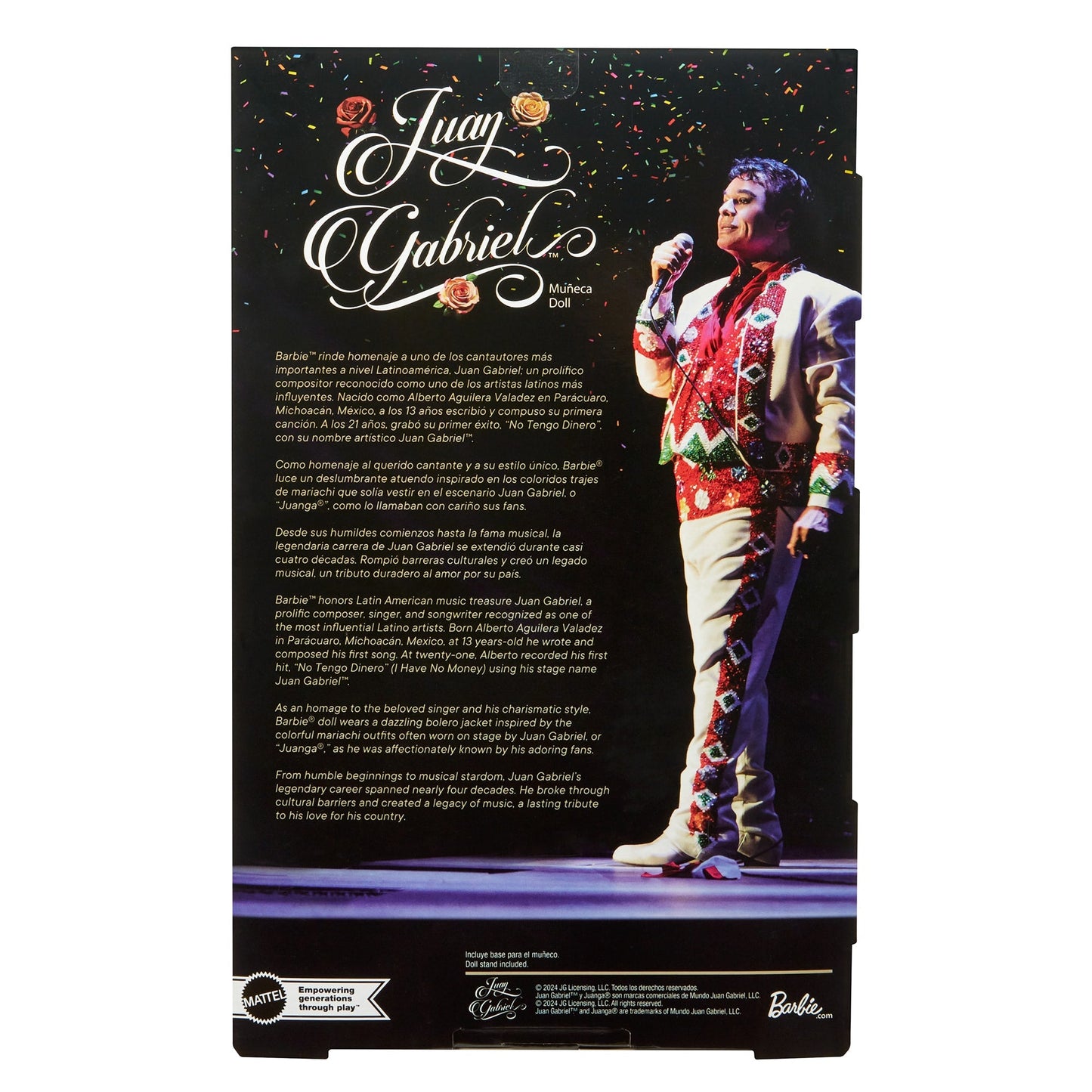 Juan Gabriel Barbie Doll - Búp Bê Sưu Tầm Barbie Signature Music Series - Mattel HRM82 Mattel - ảnh 3 - Collectible Dolls