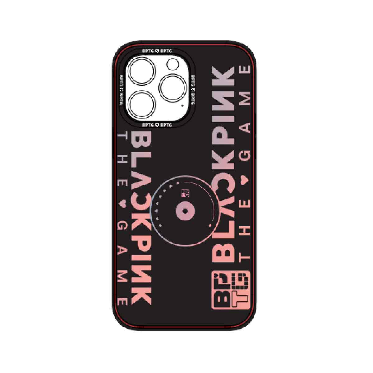 BPTG Phone Case - Black - iPhone 16 Pro - Ốp lưng chính hãng BLACKPINK THE GAME