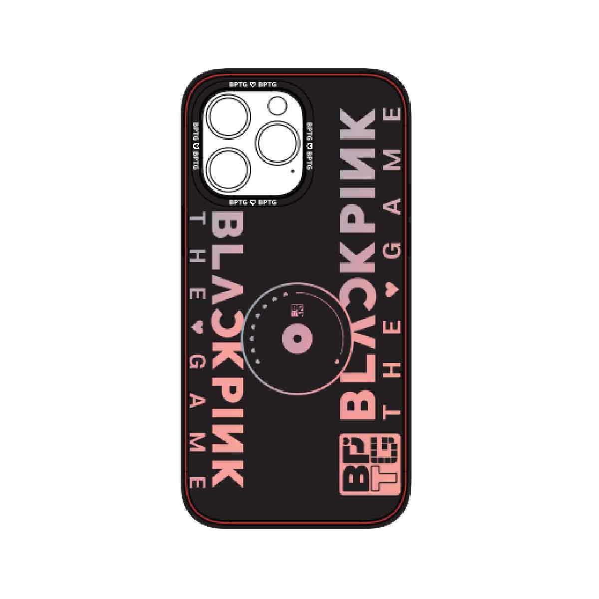 BPTG Phone Case - Black - Ốp lưng điện thoại iPhone 16 Pro Max - BLACKPINK THE GAME