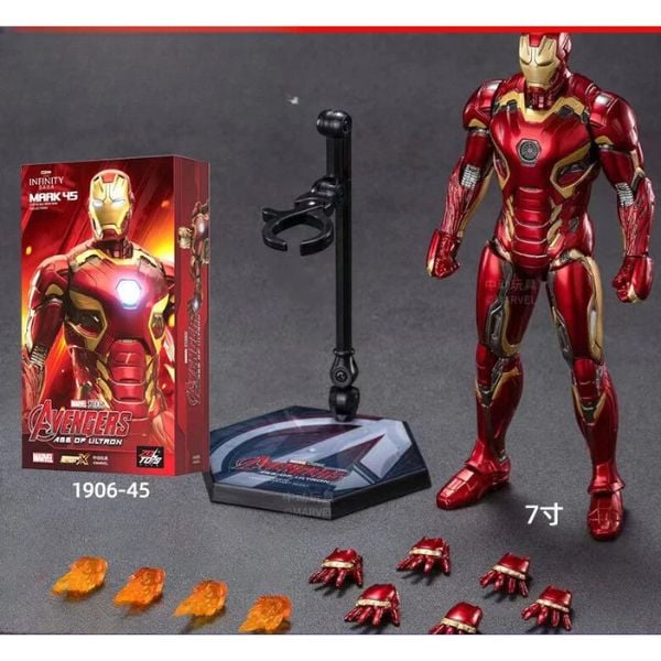Mô hình Marvel - Iron Man MK45 - ZD Toys - ZM09