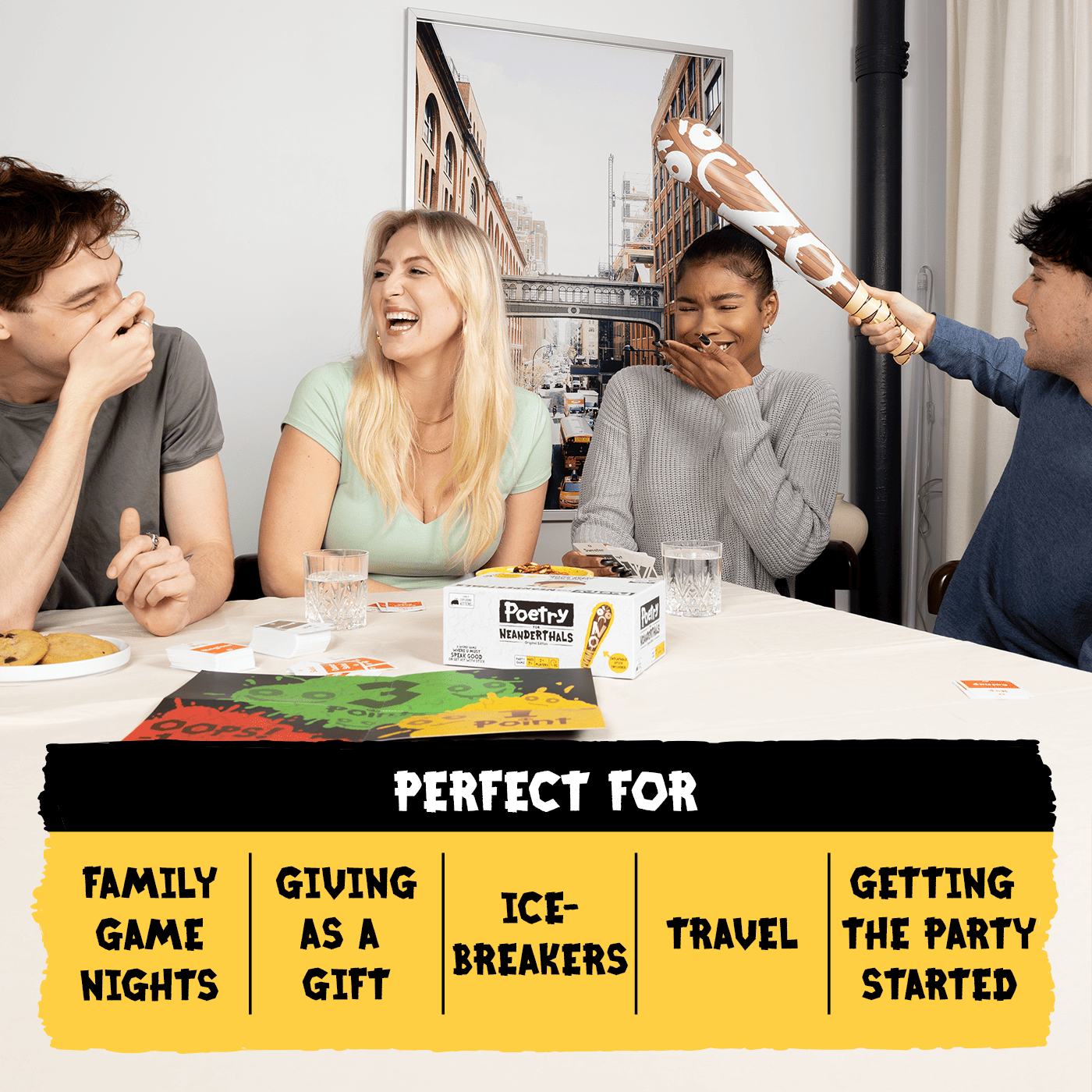 Poetry for Neanderthals - Board Game Tiệc Tùng Vui Nhộn - Exploding Kittens - Hình ảnh bổ sung 7