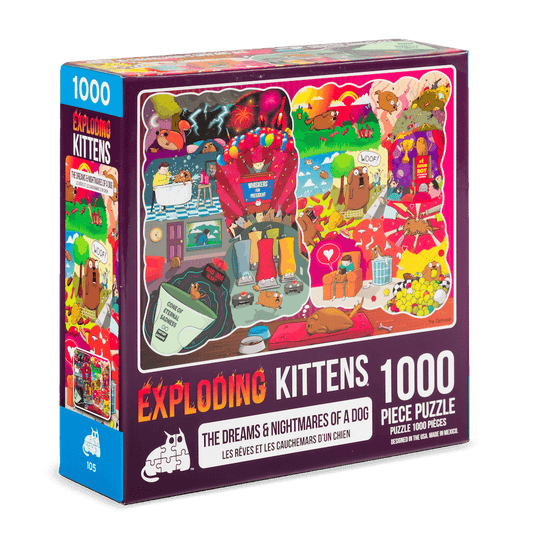 The Dreams and Nightmares of a Dog (1000 Piece Puzzle)