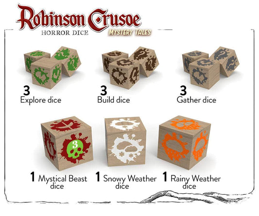 Robinson Crusoe: Horror Dice (Kickstarter Special)