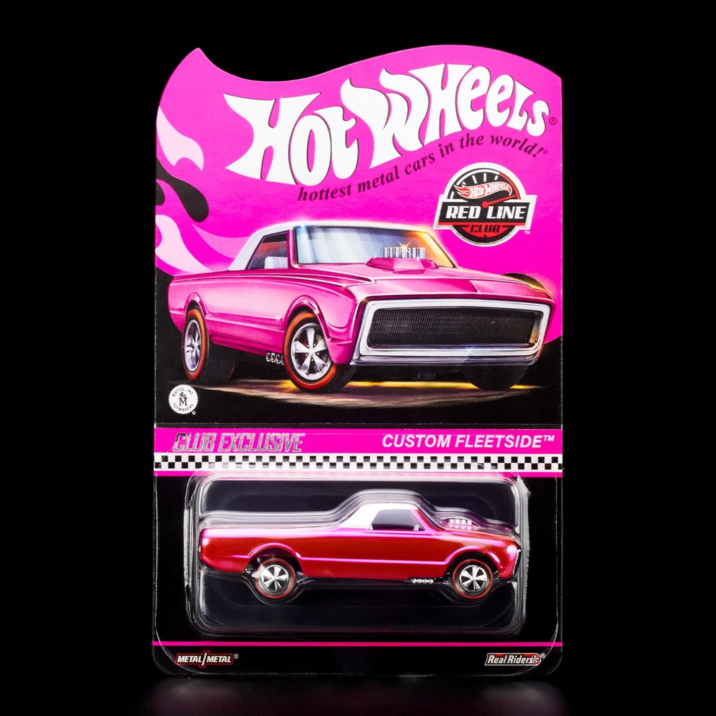 RLC EXCLUSIVE 2022 PINK EDITIONS CUSTOM FLEETSIDE™ Xe Mô Hình Đúc 1:64 Hot Wheels