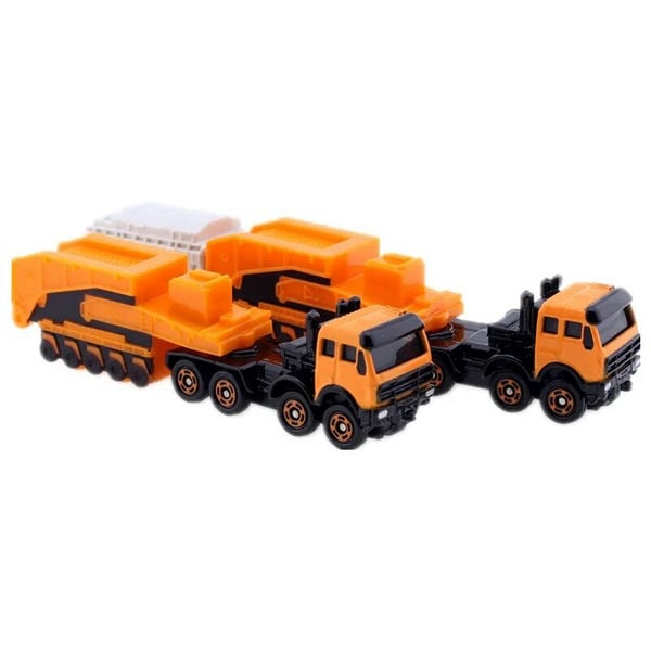 Long Tomica No. 127 Mercedes-Benz 4850 Type 240 Schnabel Trailer