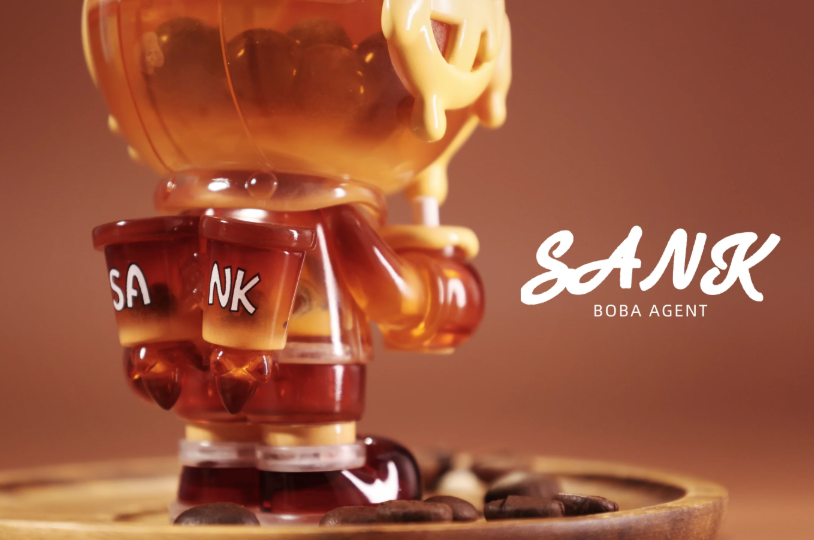Sank-Boba Agent - Mô Hình Art Toy Giới Hạn - Sank Toys