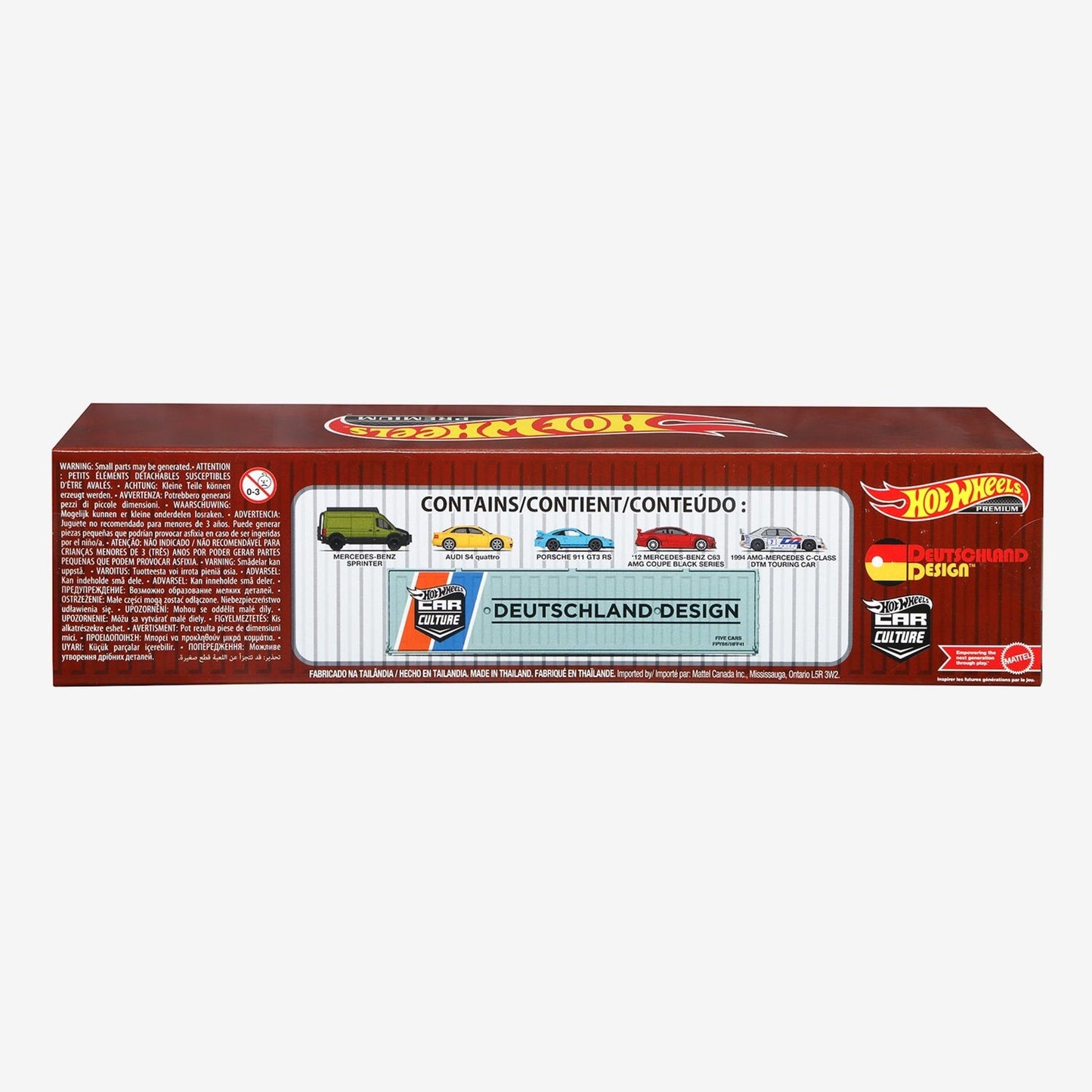 2022 Hot Wheels Car Culture Mix 2: Deutschland Design Case Pack - Bộ 5 Xe Mô Hình Cao Cấp Hot Wheels HFF41 - Hình ảnh bổ sung 4