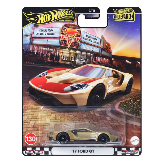 Boulevard '17 Ford GT - Xe mô hình kim loại tỉ lệ 1:64 - Hot Wheels GJT68