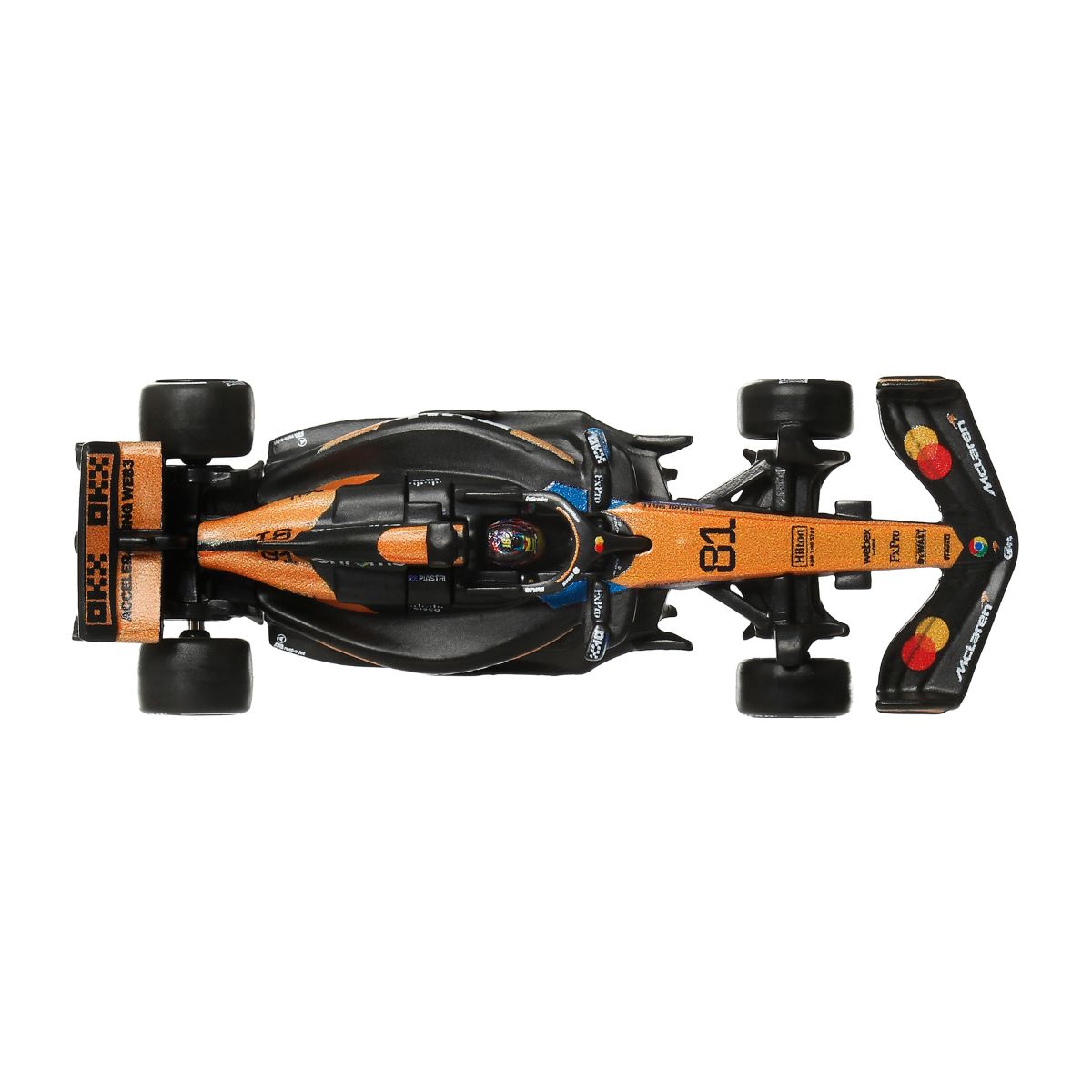 Đồ Chơi Siêu Xe Đua F1 Team Mclaren - Tay Đua 81 HOT WHEELS JKD81/HRV11