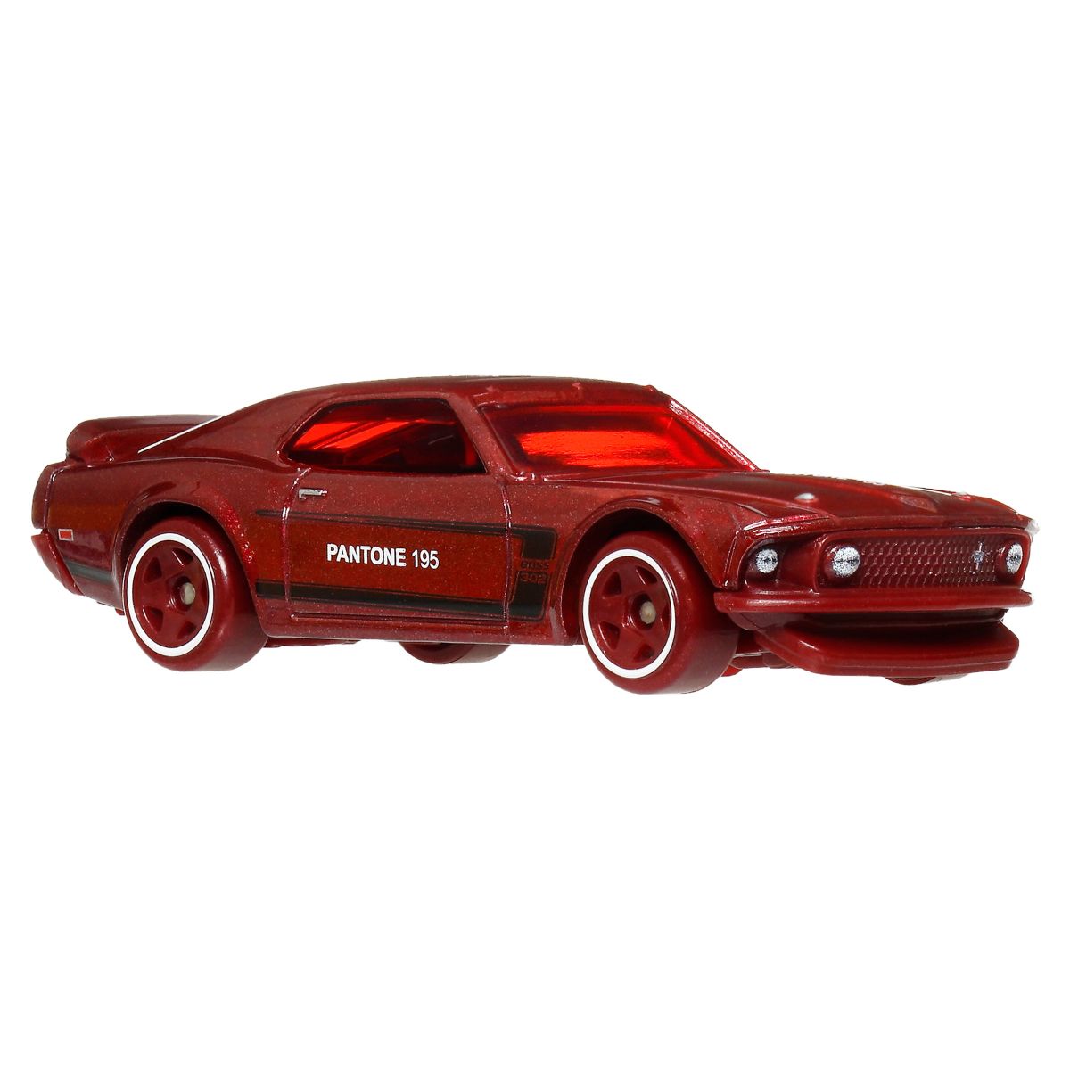 Đồ Chơi Siêu Xe Pantone - 69 Ford Mustang Boss 302 HOT WHEELS JKY47