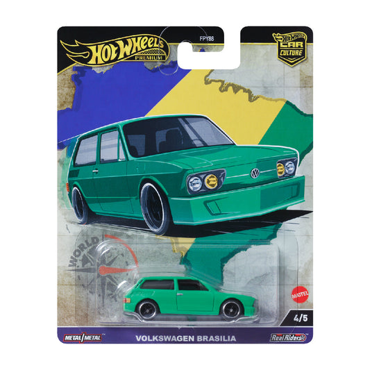 VW BRASILIA T9678 - Mô hình xe ô tô Premium 1:64 - Hot Wheels