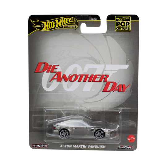 Aston Martin Vanquish - Mô hình siêu xe Hot Wheels Pop Culture - HXD63/JBL55
