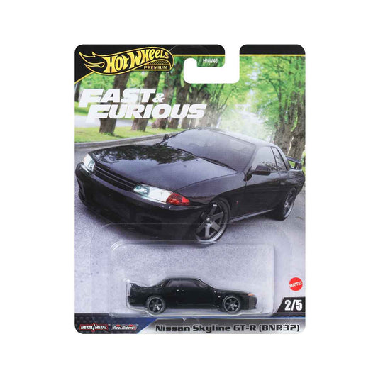 1989 Nissan Skyline GTR (R32) Premium Fast & Furious - Mô hình xe tỉ lệ 1:64 - Hot Wheels