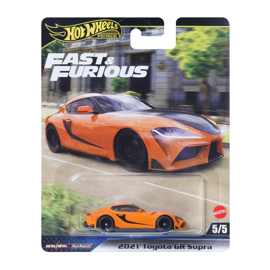 Premium Fast&Furious 2020 Toyota Supra - Mô hình siêu xe tỉ lệ 1:64 - Hot Wheels HNW46