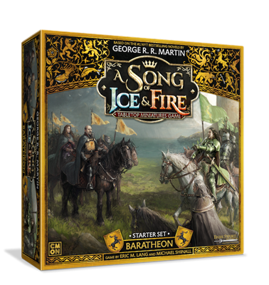 A Song of Ice & Fire Tabletop Miniatures Game Baratheon Starter Set - Board Game Chiến Thuật - CMON