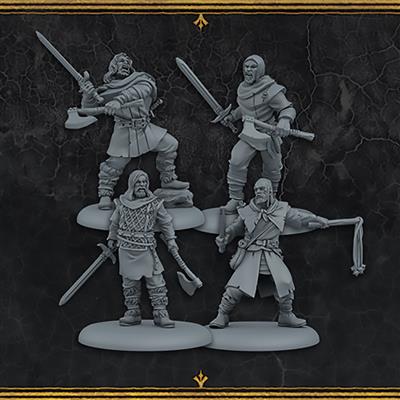 A Song of Ice & Fire Tabletop Miniatures Night's Watch Conscripts - Board Game Chiến Thuật - CMON
