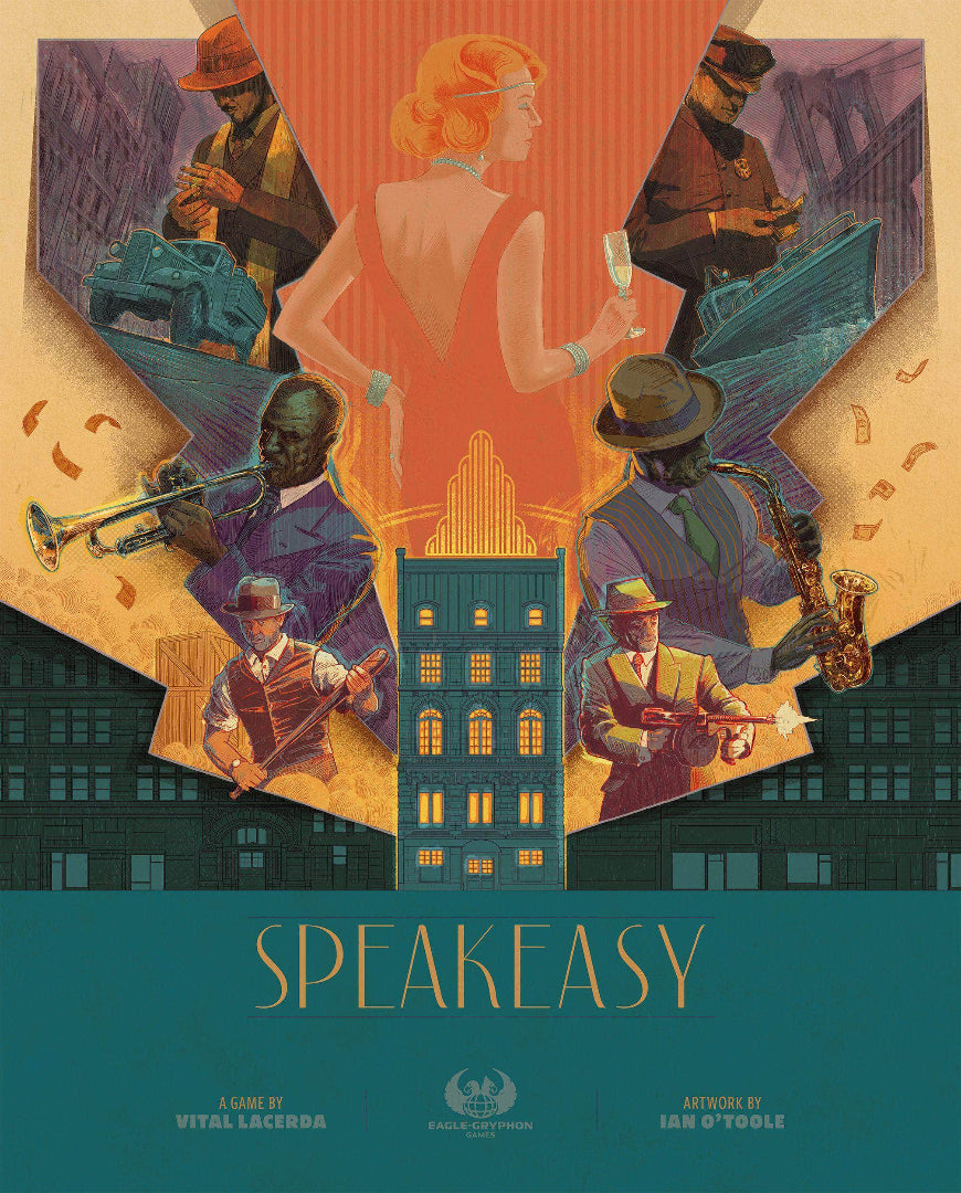 Speakeasy: Deluxe Edition Plus Custom Wood Money Tokens (Kickstarter Pre-Order Special)