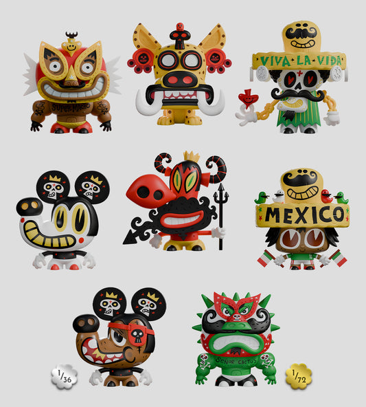 Super Machito Blind Box - Mô Hình Art Toy - Kaleidos Creative