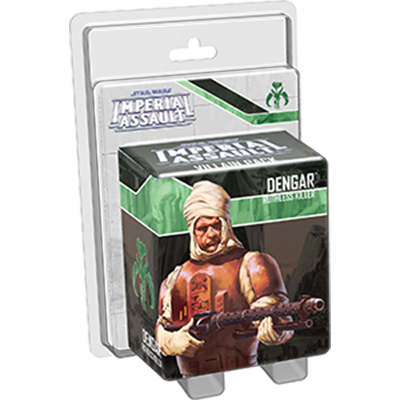 Star Wars Imperial Assault Dengar Villain Pack - Mô Hình Nhân Vật Mở Rộng - Fantasy Flight Games