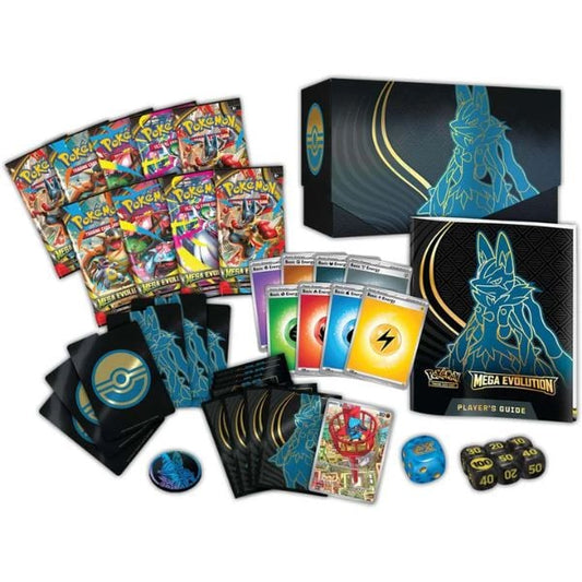 Thẻ bài Pokemon TCG ME01 Mega Evolution Elite Trainer Box Mega Lucario tiếng Anh