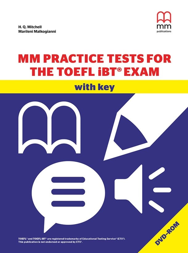 TOEFL PRACTICE TESTS BOOK (INCL. DVD)