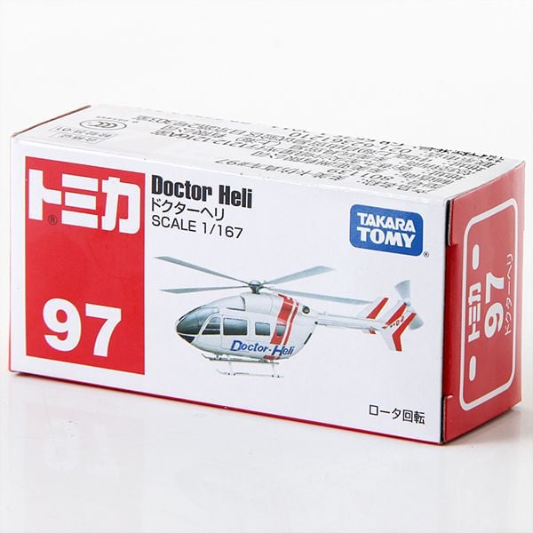 Đồ chơi mô hình máy bay Tomica No.97 Doctor Heli - Medical Helicopter