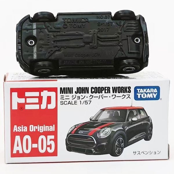 Đồ chơi mô hình xe Tomica Asia Original AO-05 Mini John Cooper Works