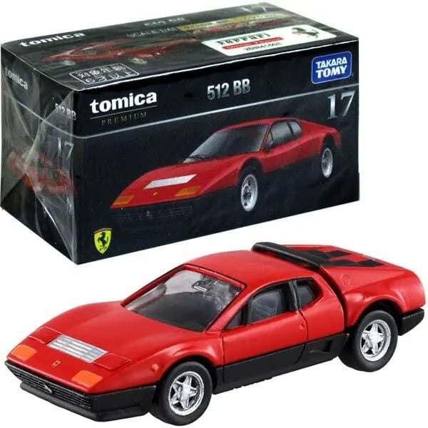 Tomica PRM No. 17 Ferrari 512 BB