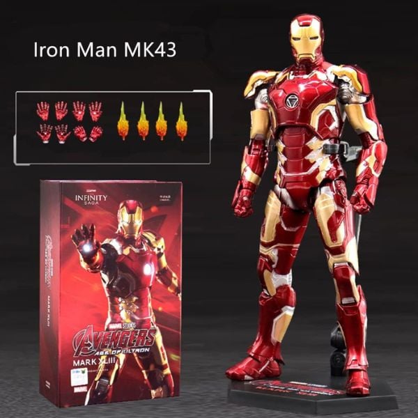 Mô Hình Marvel - Iron Man MK43 - ZD Toys - ZM08
