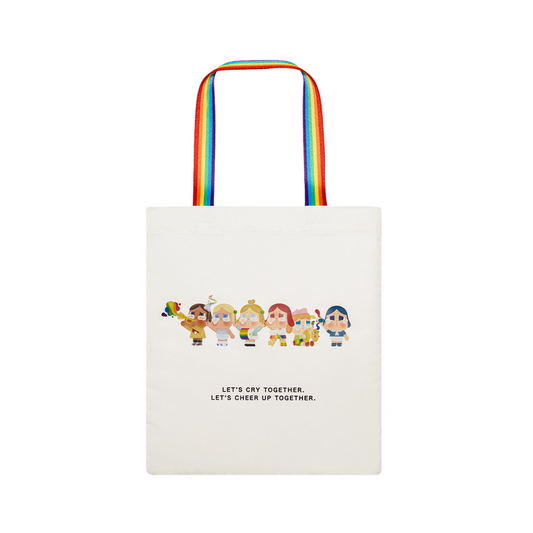Canvas bag CRYBABY CHEER UP, BABY! SERIES - Túi vải Canvas thời trang - POP MART