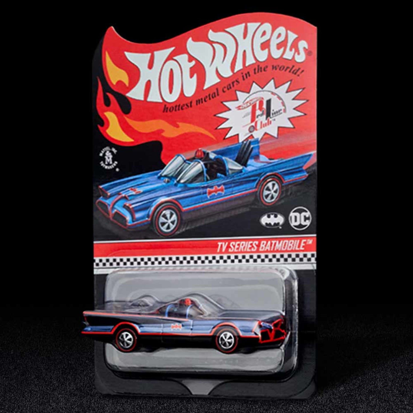 RLC Exclusive TV Series Batmobile - Xe Mô Hình Kim Loại 1:64 Sưu Tầm Hot Wheels - Hình ảnh bổ sung 7