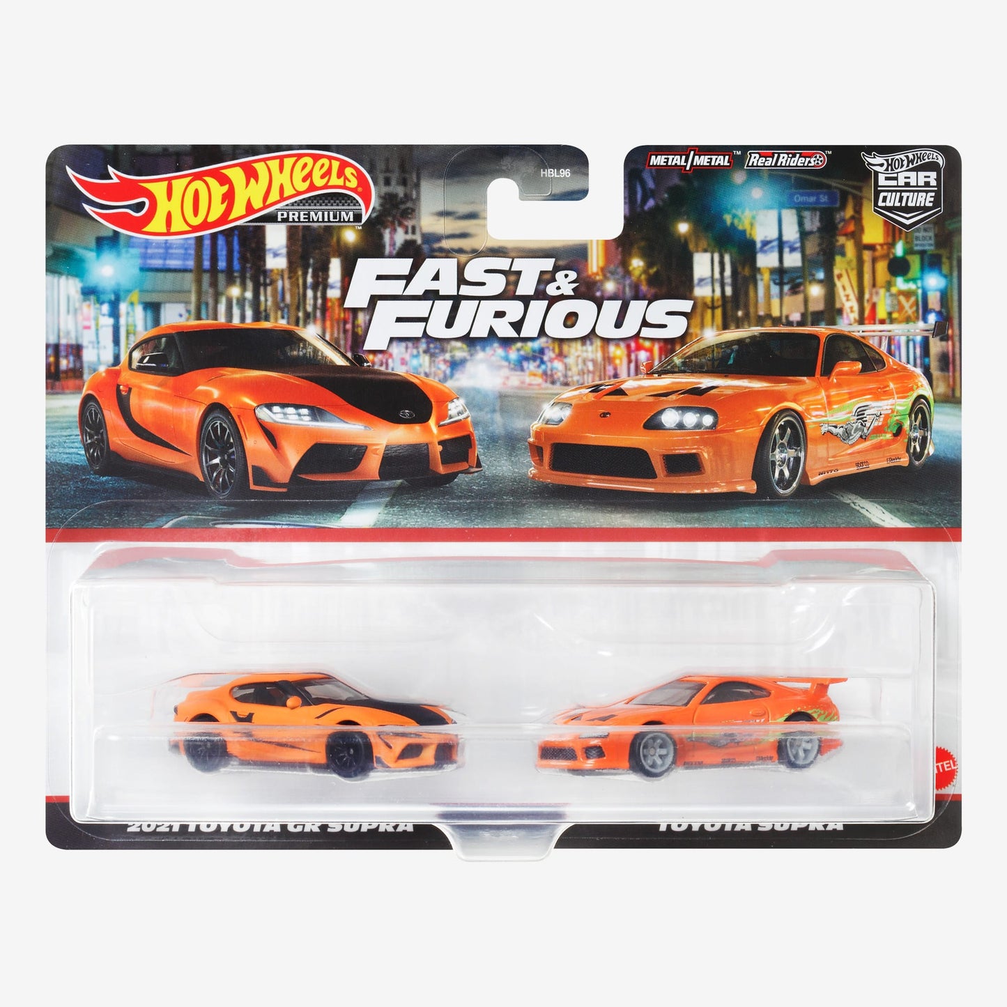 Hot Wheels Premium Car Culture 2-Pack - Bộ 2 Xe Mô Hình Kim Loại 1:64 Cao Cấp - Mattel HKF54 Mattel - Mô hình xe die-cast