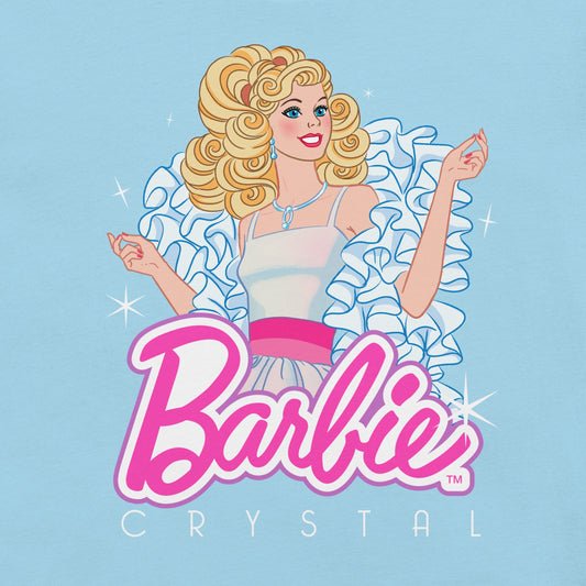 Barbie 1980's Crystal Blue T-Shirt Áo Thun Unisex Mattel Creations - Hình ảnh chi tiết 2