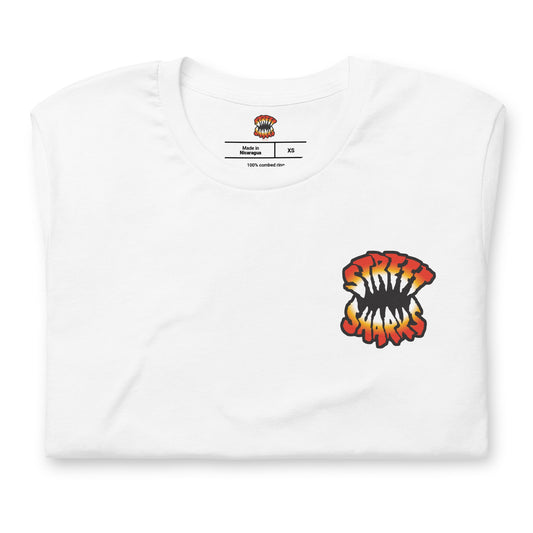 Street Sharks Spray Paint T-Shirt - Áo Thun Unisex In Hình Graffiti - Mattel Creations - Hình ảnh chi tiết 2