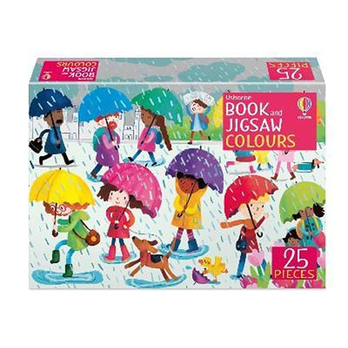 Book And Jigsaw Colours