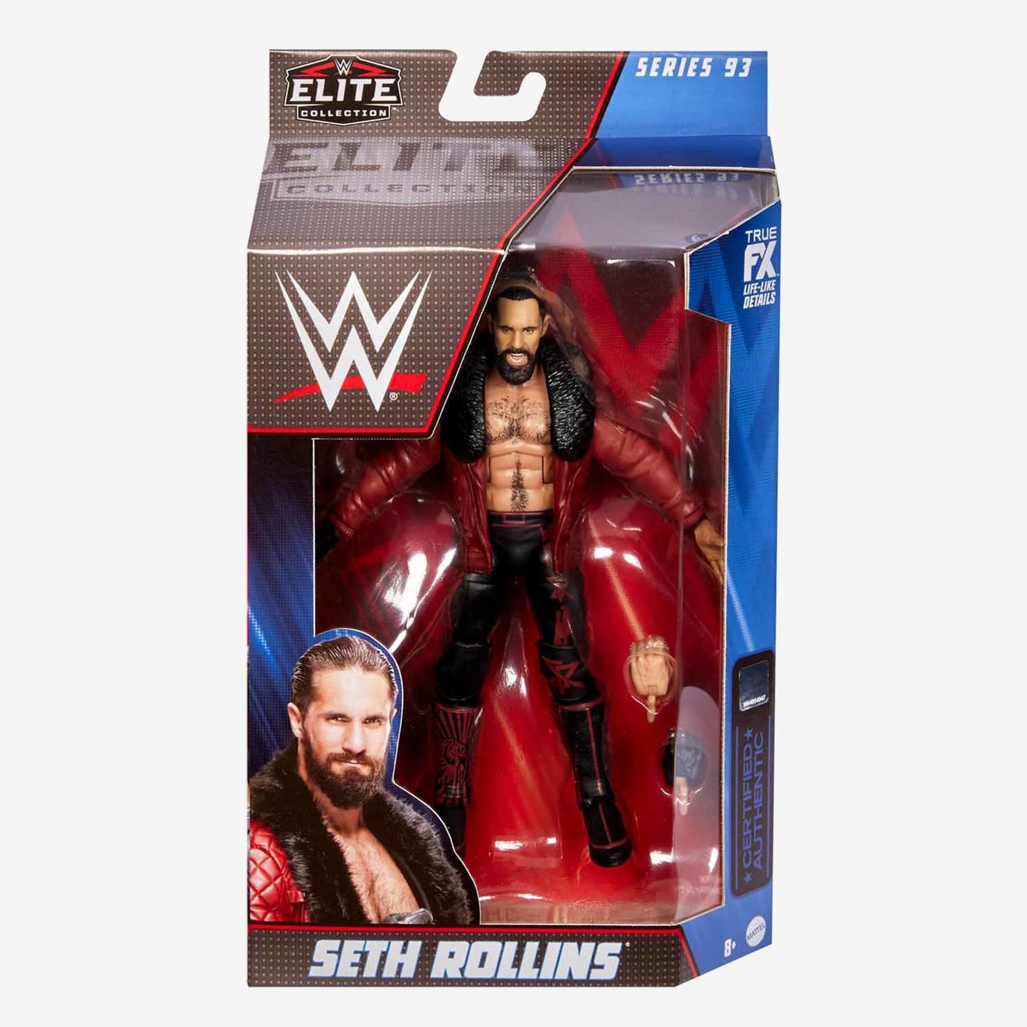 WWE Seth Rollins Elite Collection Action Figure - Mô Hình Siêu Sao Đô Vật Mattel Mattel - ảnh 2 - Action Figure