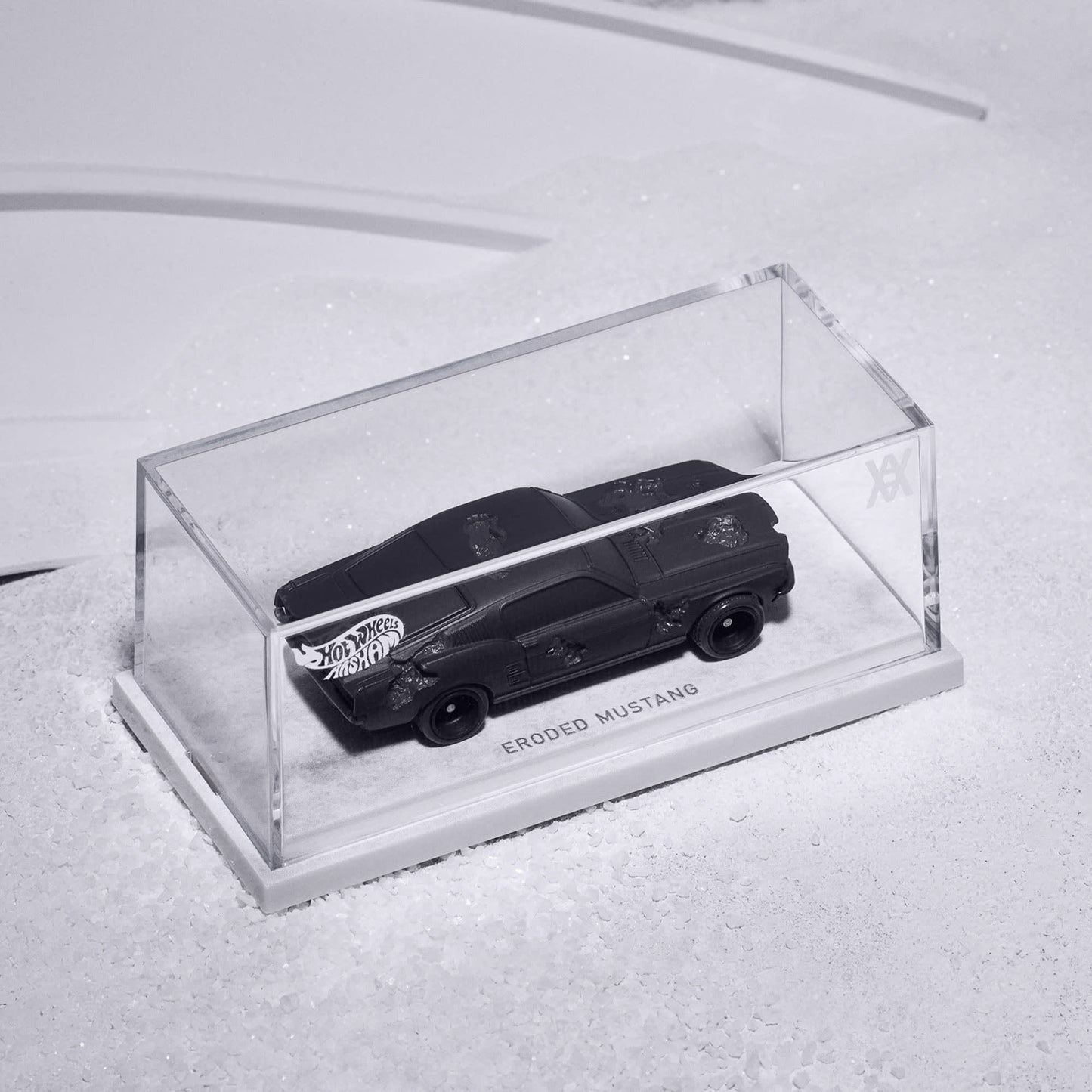 Hot Wheels x Daniel Arsham Eroded Ford Mustang - Mô Hình Xe Nghệ Thuật 1:64 - Mattel HPJ33