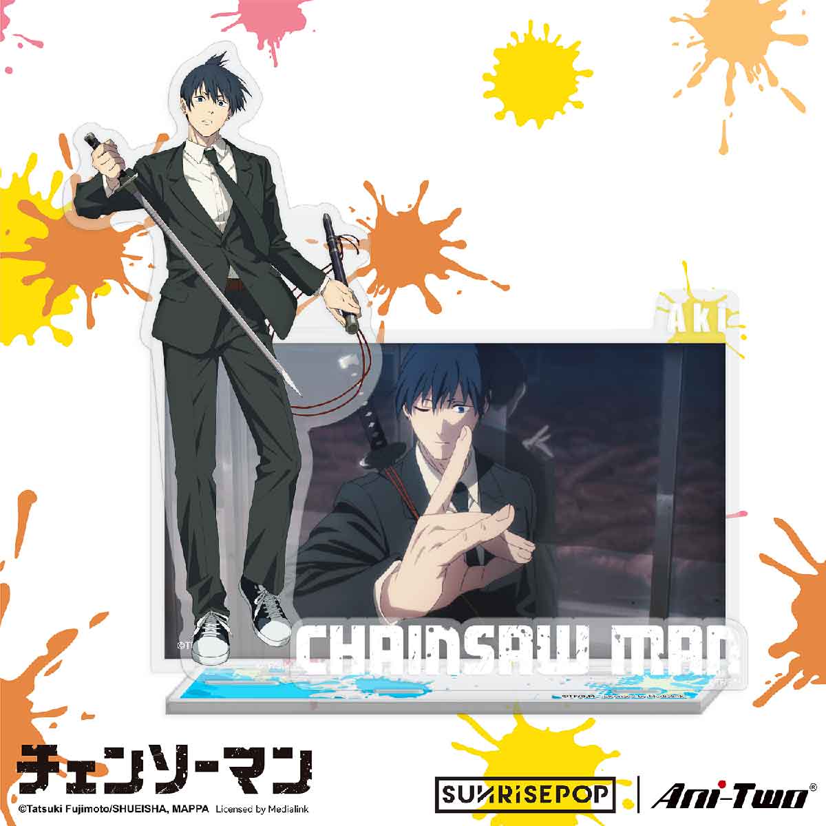 Aki Chainsaw Man - Mô hình Standee Trang trí Acrylic - SUNRISEPOP CMAC038