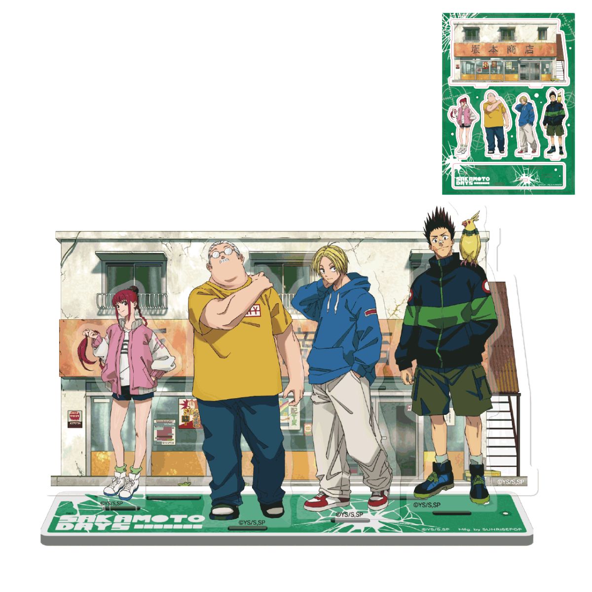 Decorative Character Item Toys - Sakamoto Days Model 1 - Mô hình Acrylic Standee - SUNRISEPOP