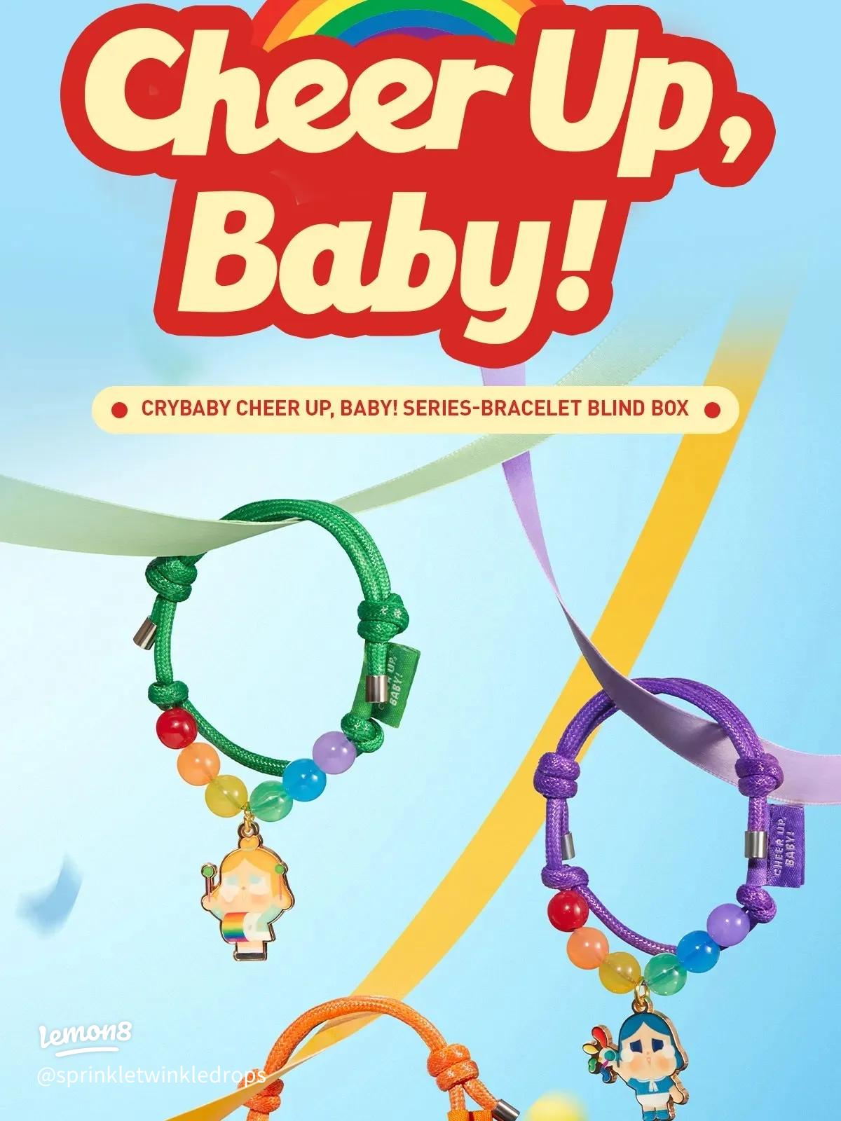 CRYBABY CHEER UP, BABY! SERIES Bracelet - Vòng đeo tay Blind Box - POP MART