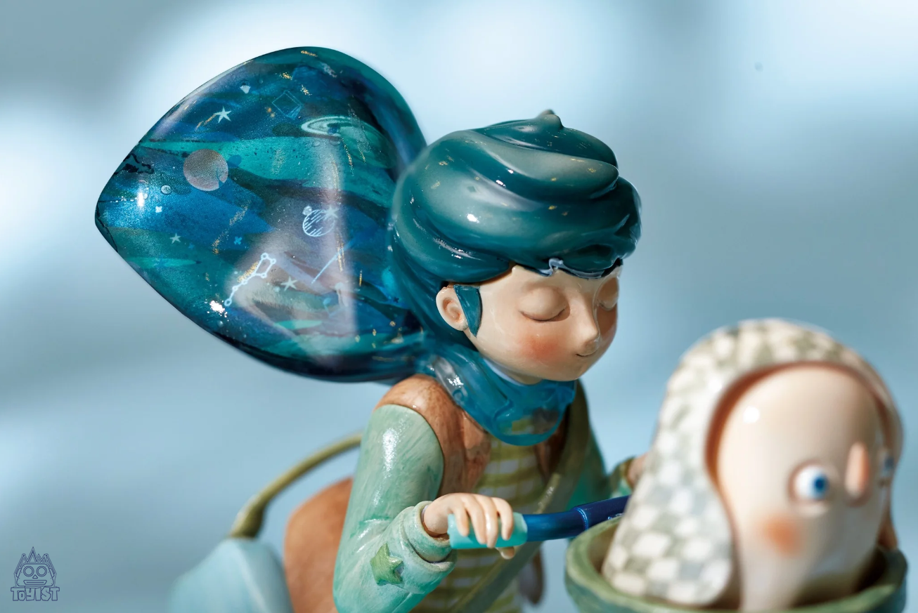 Sigh Galaxy 300% By Zu & Pi - Mô Hình Art Toy Cao Cấp