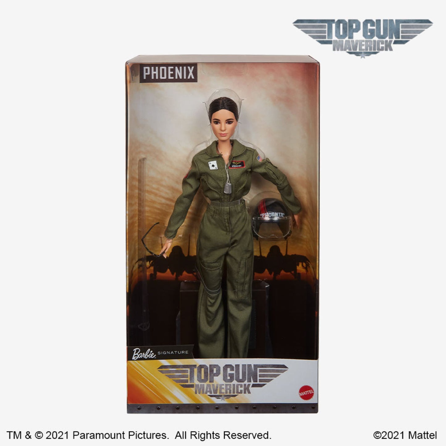 Top Gun: Maverick Barbie Doll - Búp Bê Phi Công Natasha Phoenix Trace - Barbie Signature