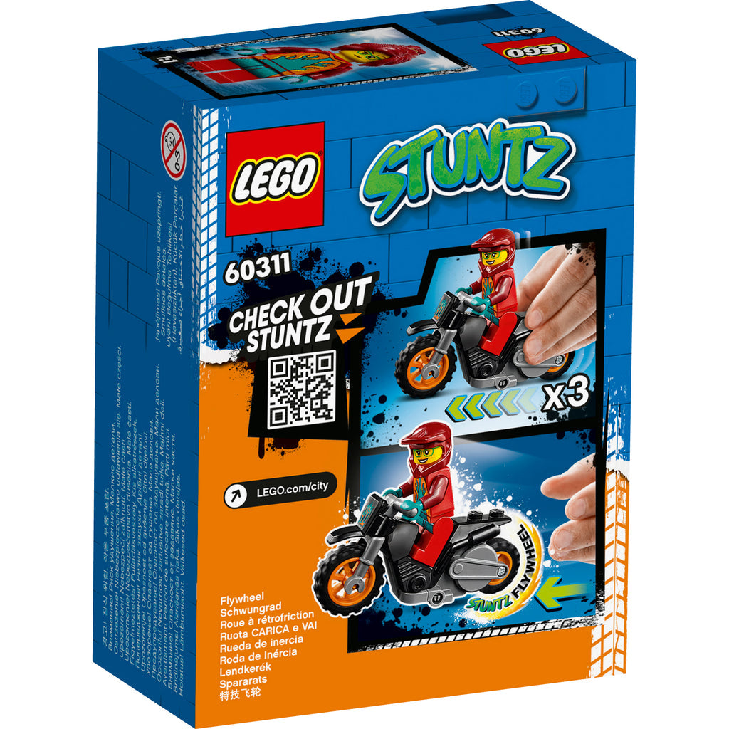 LEGO® City Fire Stunt Bike Mô Tô Nhào Lộn Cứu Hỏa LEGO 60311