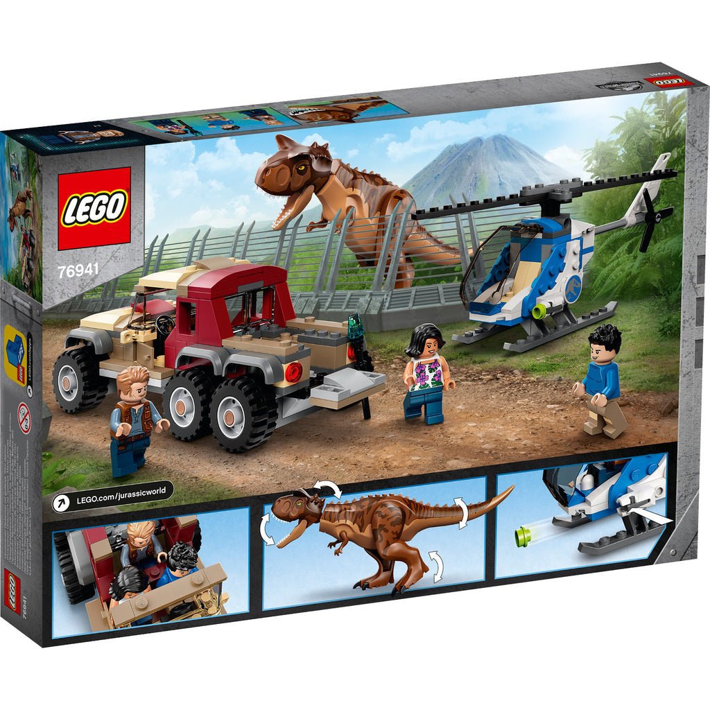 LEGO® Jurassic World Carnotaurus Dinosaur Chase - Đồ chơi lắp ráp Khủng long Carnotaurus - LEGO 76941